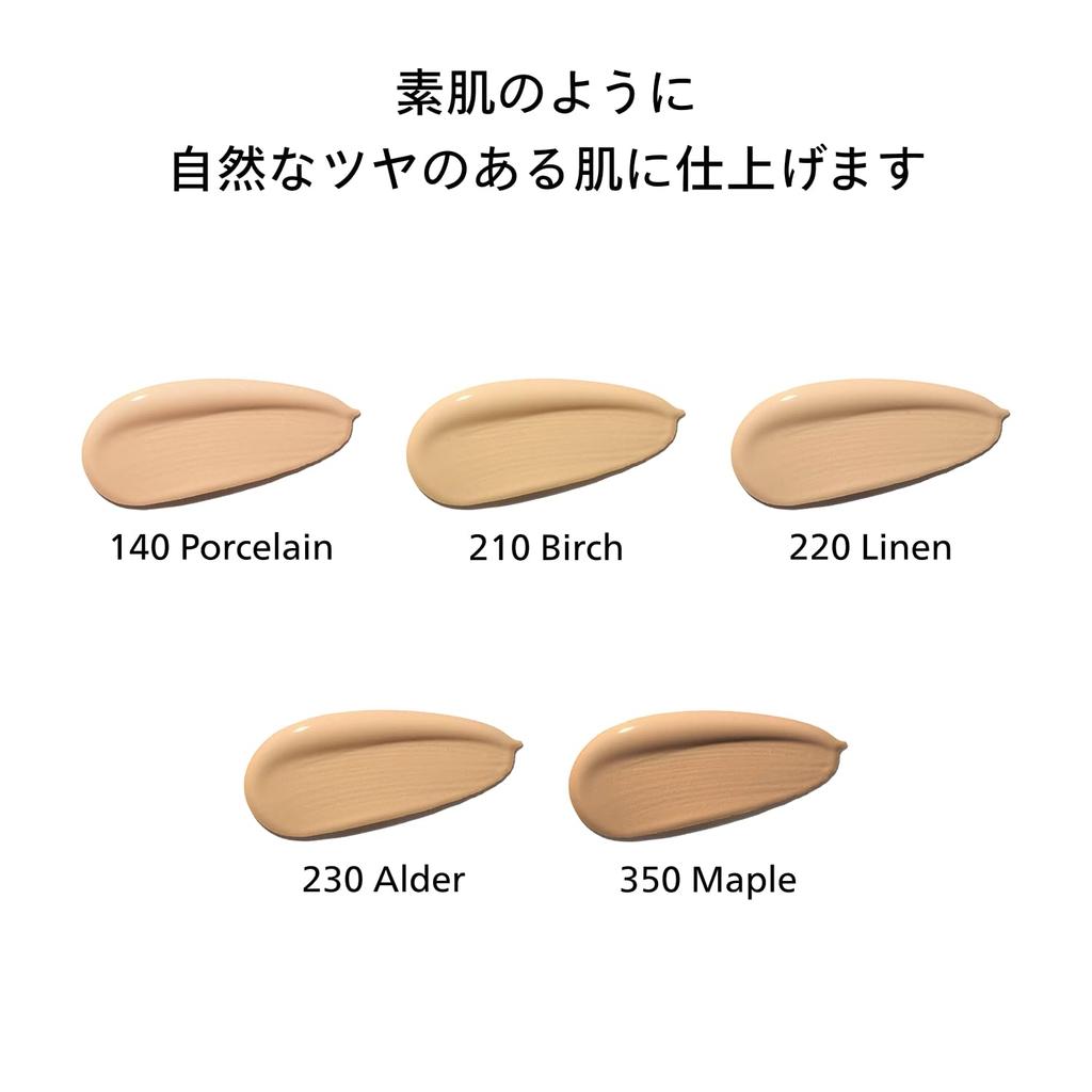 SHISEIDO Makeup Synchro Skin Cushion Compact 220 Linen 13g SPF35 Foundation Liquid Covers Uneven Gives a Translucent and Lasts Long Shiseido
