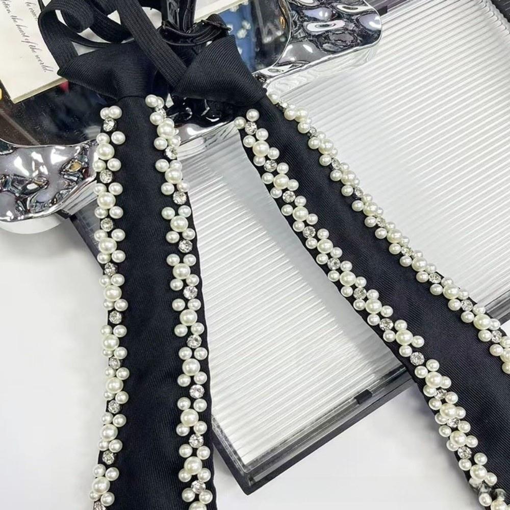 Handmade Neck Tie Hand-beaded JK Uniform Tie Temperament Bowtie  Student Uniform