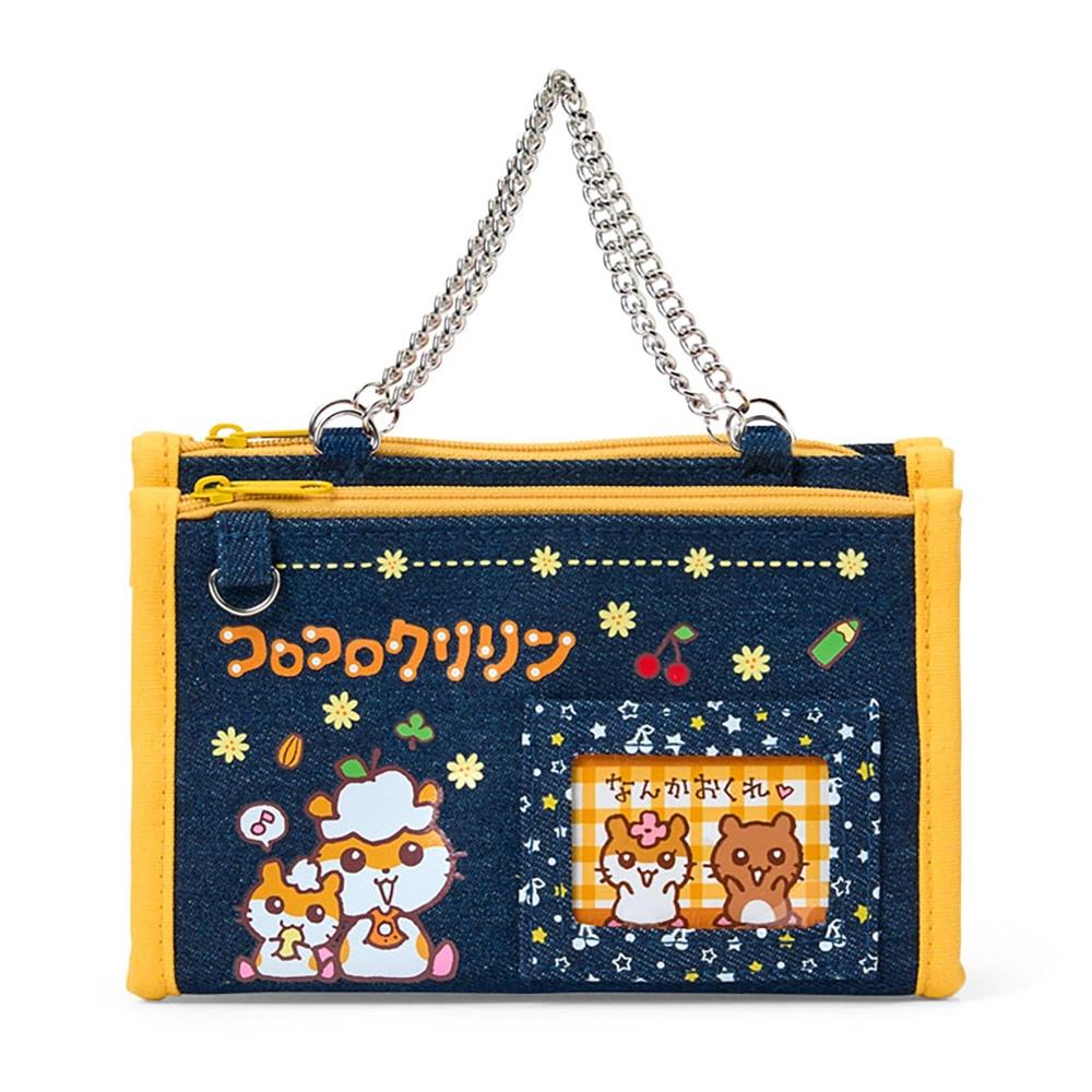 Sanrio Denim Pouch (Munekyun Heisei Girls Item) CoroCoro Kuririn For ages 3 and up 796361