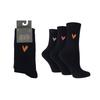 Sock Shop Women S Navy Heart Daily Sock Set