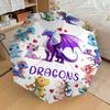1pc Dragon Cute Pattern Umbrella Design Automatic Opening and Closing Umbrella, High-quality Travel Umbrella,  C1128085
