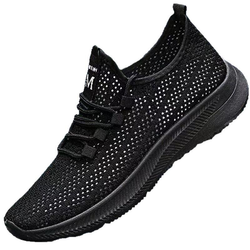 New Style Men's Shoes - Breathable Mesh Sports Running Shoes, Men's Lightweight Shoes