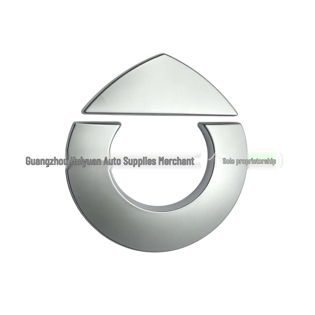 Compatible with SMART Car Metal Logo Sticker for Front, Rear, and Hood.