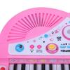 Multifunction Kids 37 Keys Electronic Piano Music Toy Recharged Mic Children Educational Keyboard