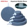 1Pcs 4/6/8/10cm Aquarium Bubble Stone Round Hydroponic Oxygen Plate  Fish Tank Aquarium Accessories
