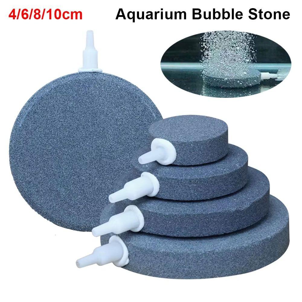 1Pcs Practical Aquarium Bubble Stone Round Hydroponic Oxygen Plate  Fish Tank Aquarium Accessories