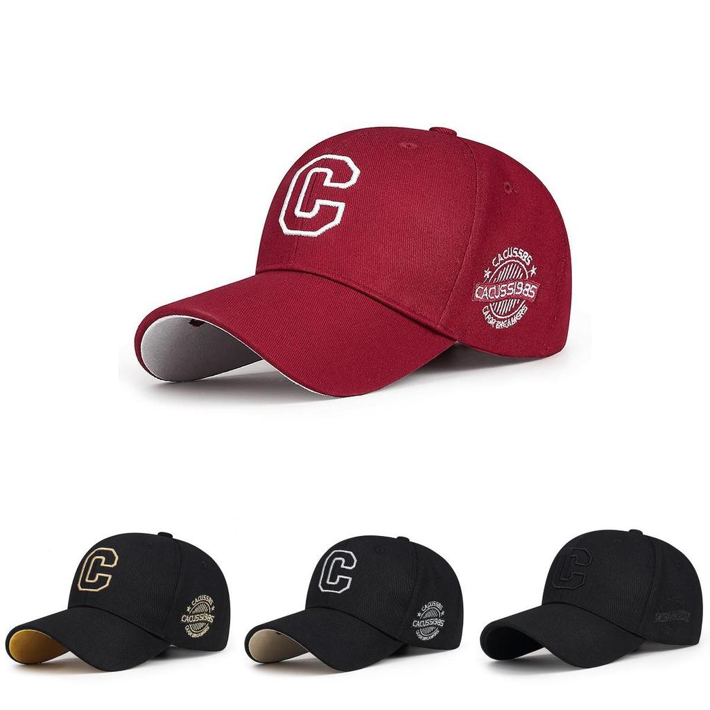 Fashionable Four Seasons Baseball Cap For Men And Women With Stylish Embroidered Letter Design