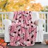 Courage the Cowardly Dog2 printed throw blanket—lightweight,soft,warm;versatile blanket for all seasons—perfect as &air-conditioning throw,nap blanket