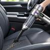 Rechargeable Handheld Vacuum with Up to 17 kPa Suction, 3-Bar Battery Display, and Washable Dust Cup and Filter for Car Debris Cleanup