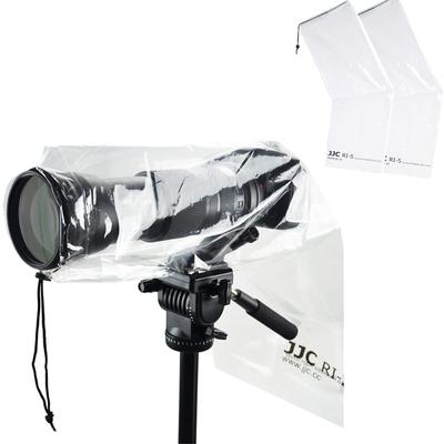 JJC 2 Pieces Camera Raincoat Camera Rain Cover Lens Length Suitable for Canon EOS Kiss M2 M X10i X10 X9i X9 X8i X8 X7i Compatible with P1000 P900 B600