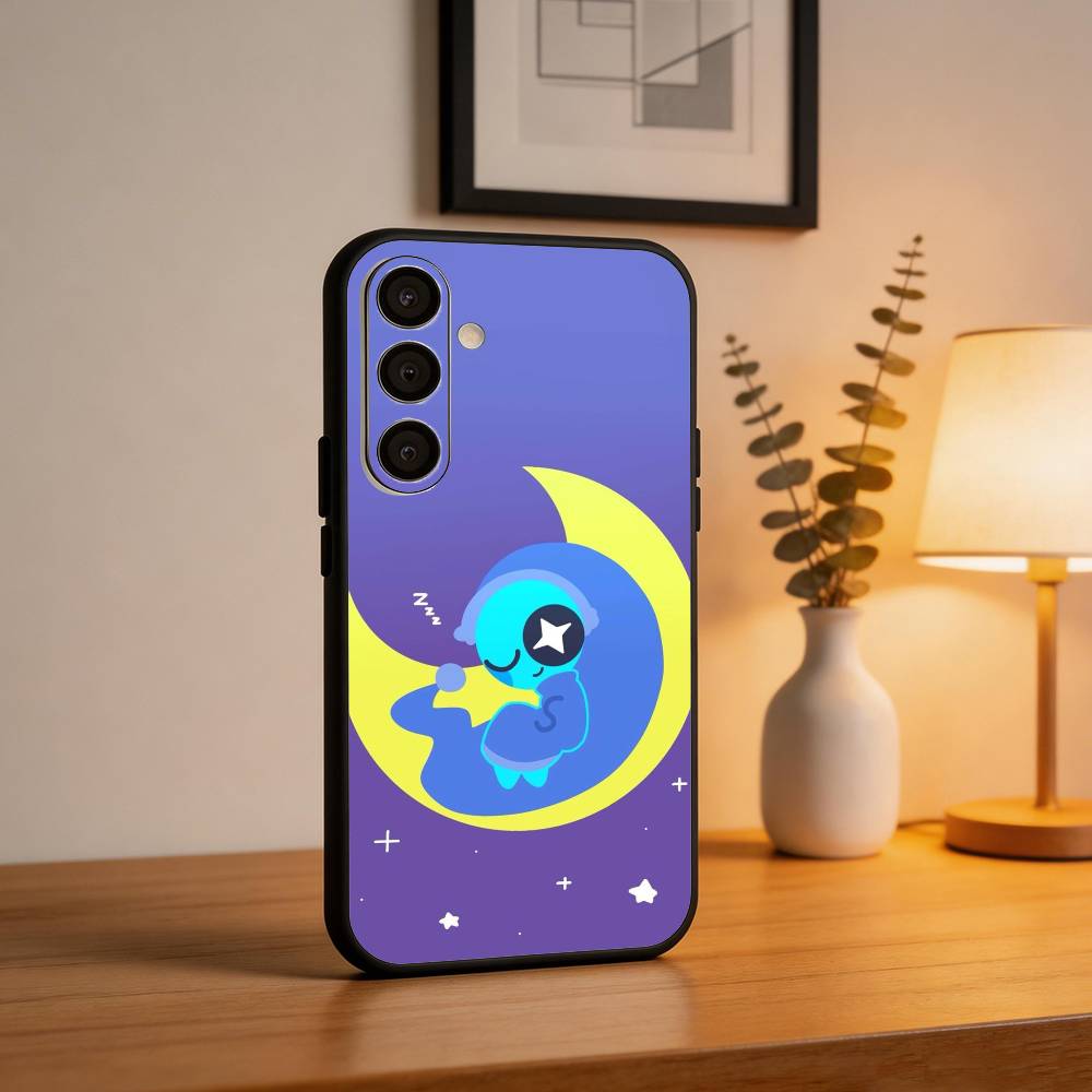 Cartoon Goob D-Dandys W-World Phone Case For Samsung A73,A21s,A22,A31,A32,A52,A53,A71,A80,Soft Black Shell