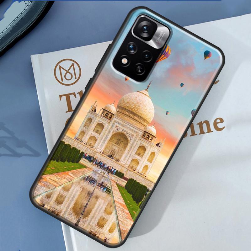 Taj Mahal India Mausoleum Case For Xiaomi Redmi 14C 13C 10C 12C Redmi Note 13 14 Pro 12 11 9 10 9S 10S 11S 12S Cover