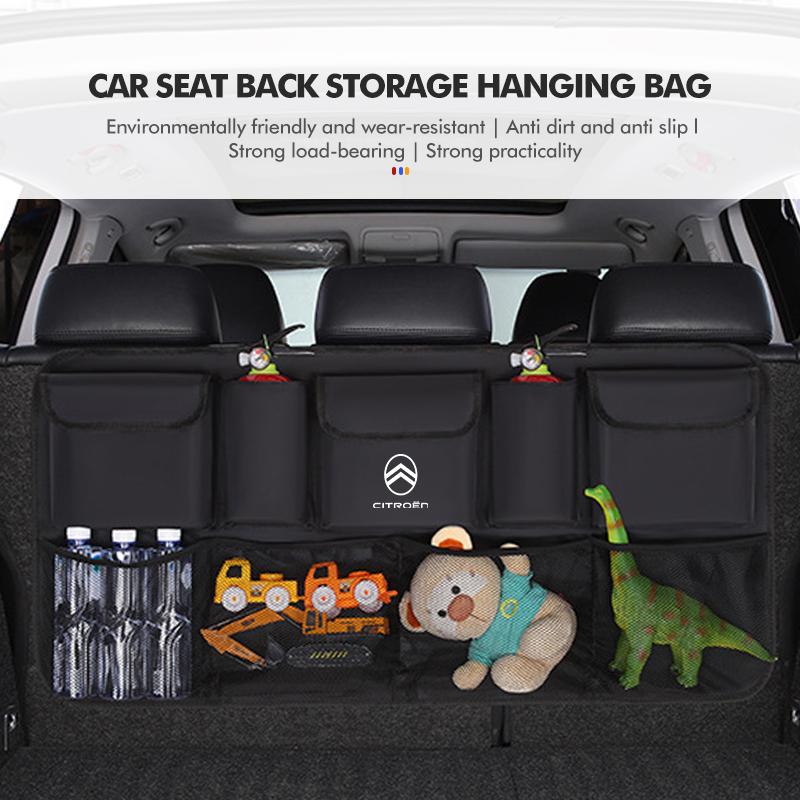 Auto Sitzrücken Kofferraum Rücksitz Hängend Multi-Taschen Aufbewahrungstasche Für Citroen Grand Berlingo Jumper Celysee Xsara Picasso Aircross