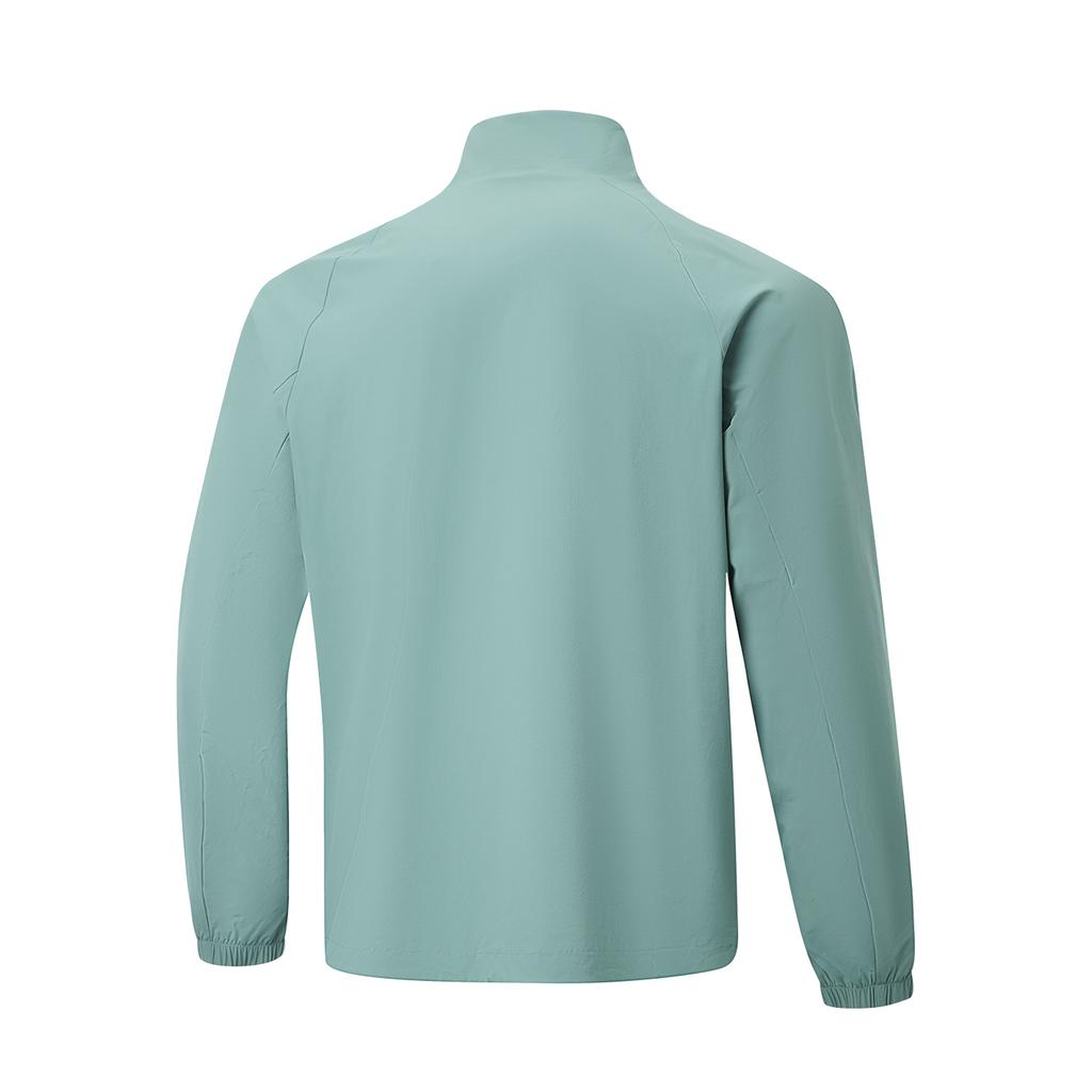 Li-Ning Fitness Series Stand Collar Logo Letter Stitching Windbreaker Men Outerwear AFDW719-2