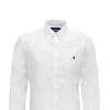 Polo Ralph Lauren Ss22 Logo Embroidered Long Sleeve Shirt Men Shirts White 710832480-002,710832479-001