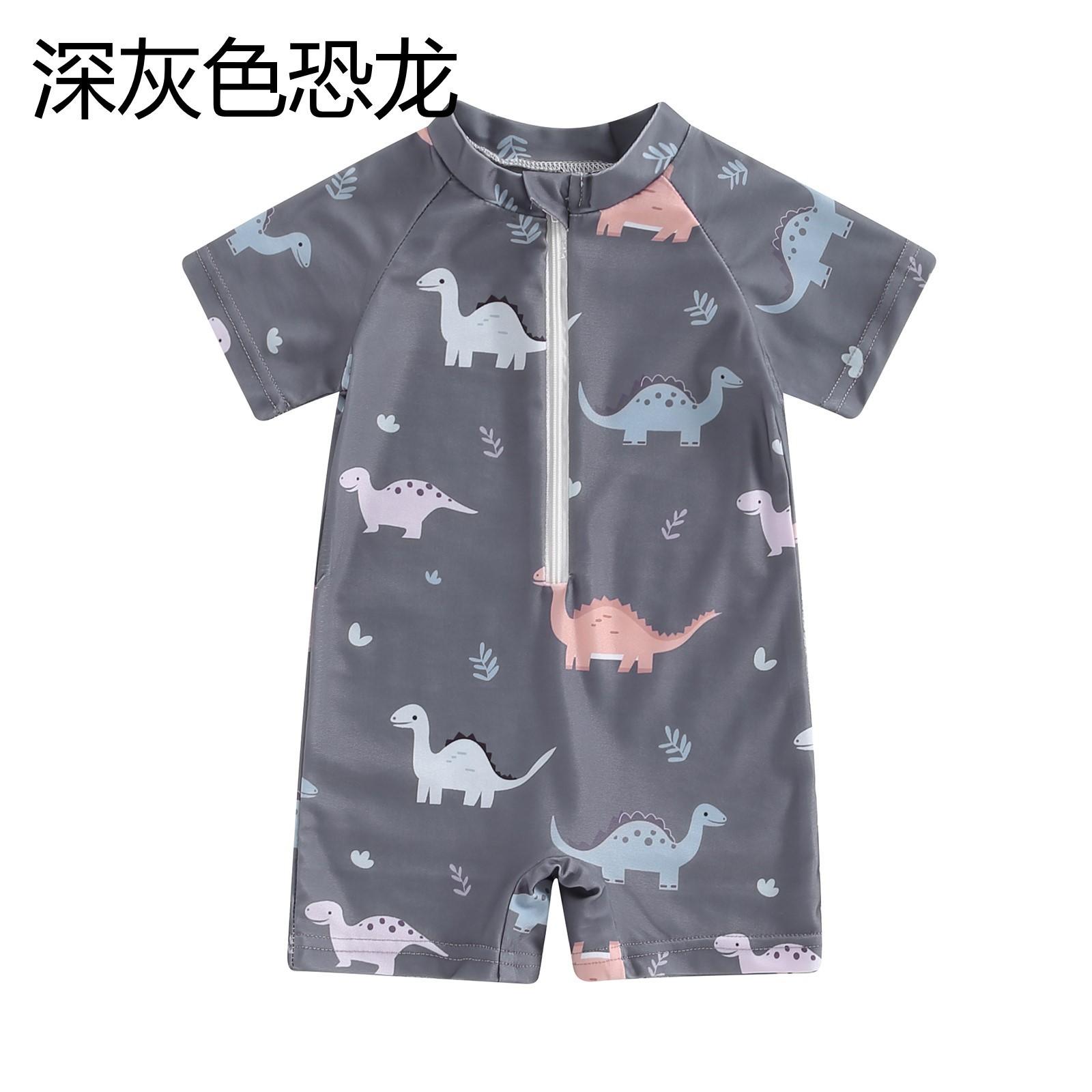 

Детский цельный купальник с цветными блоками 100