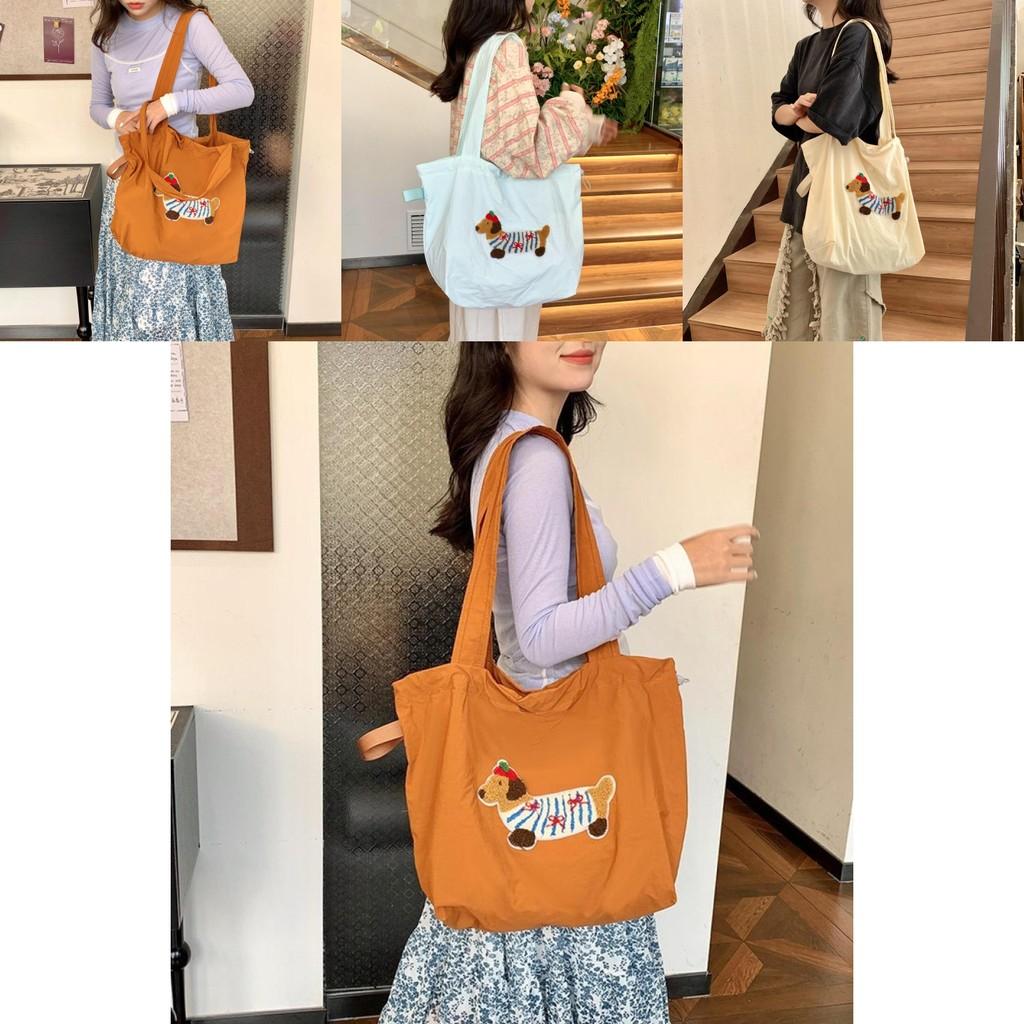 Stylish And Versatile Korean Ins Cute Girl Tote Bag For Daily Use With Large Capacity