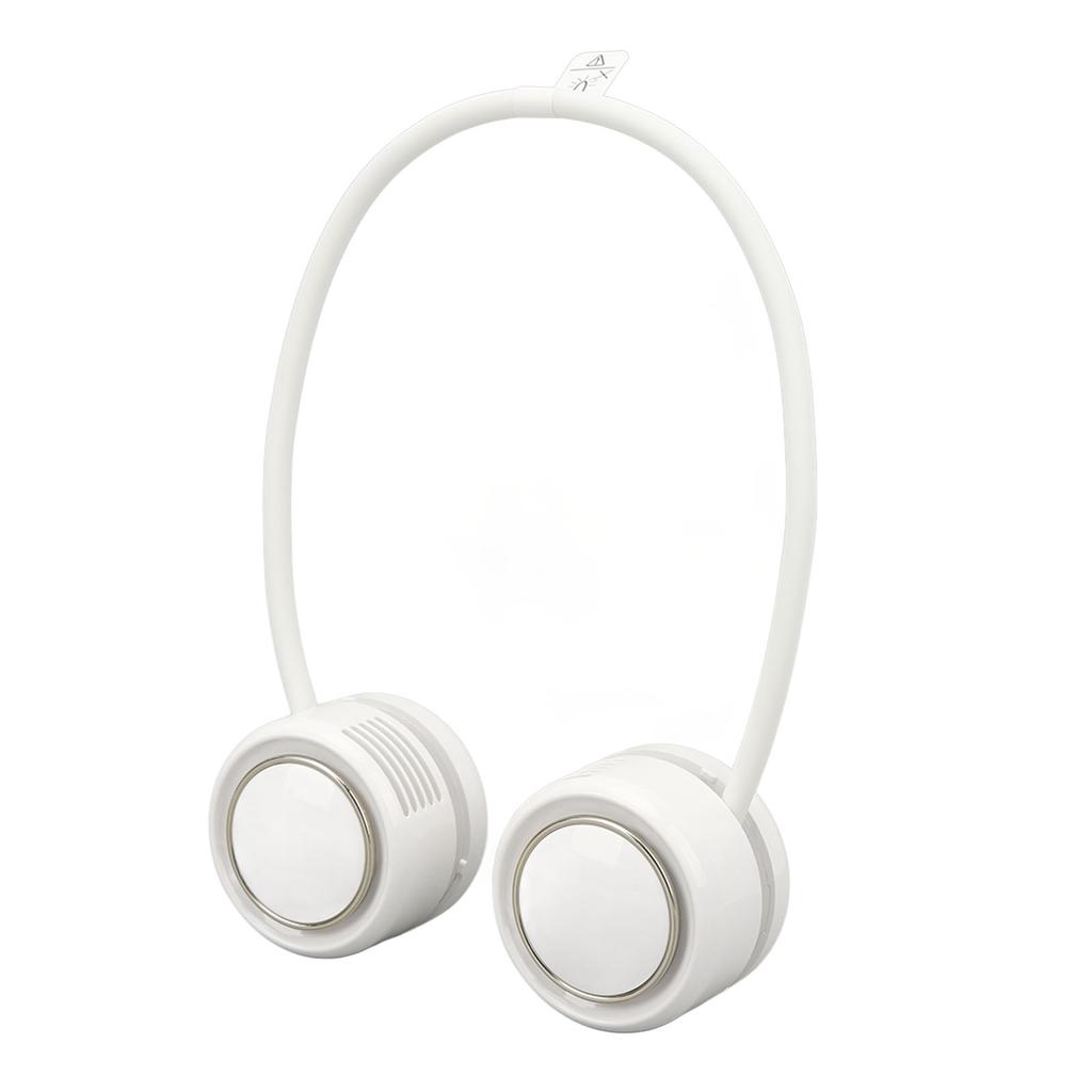 3 Gr Foldable Neck Hanging Fan Silent 3   Bladeless Folding Neck Hanging Fan for School 1600mAh