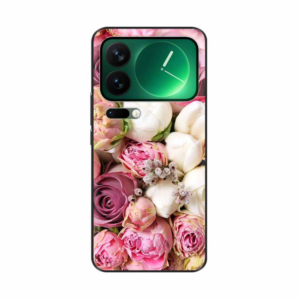 Case For Xiaomi 17 Pro Max 17 Pro Soft Black Silicone Painted Protective Phone Back Cover For Xiaomi 17 Mi17 Pro Shell Bumper