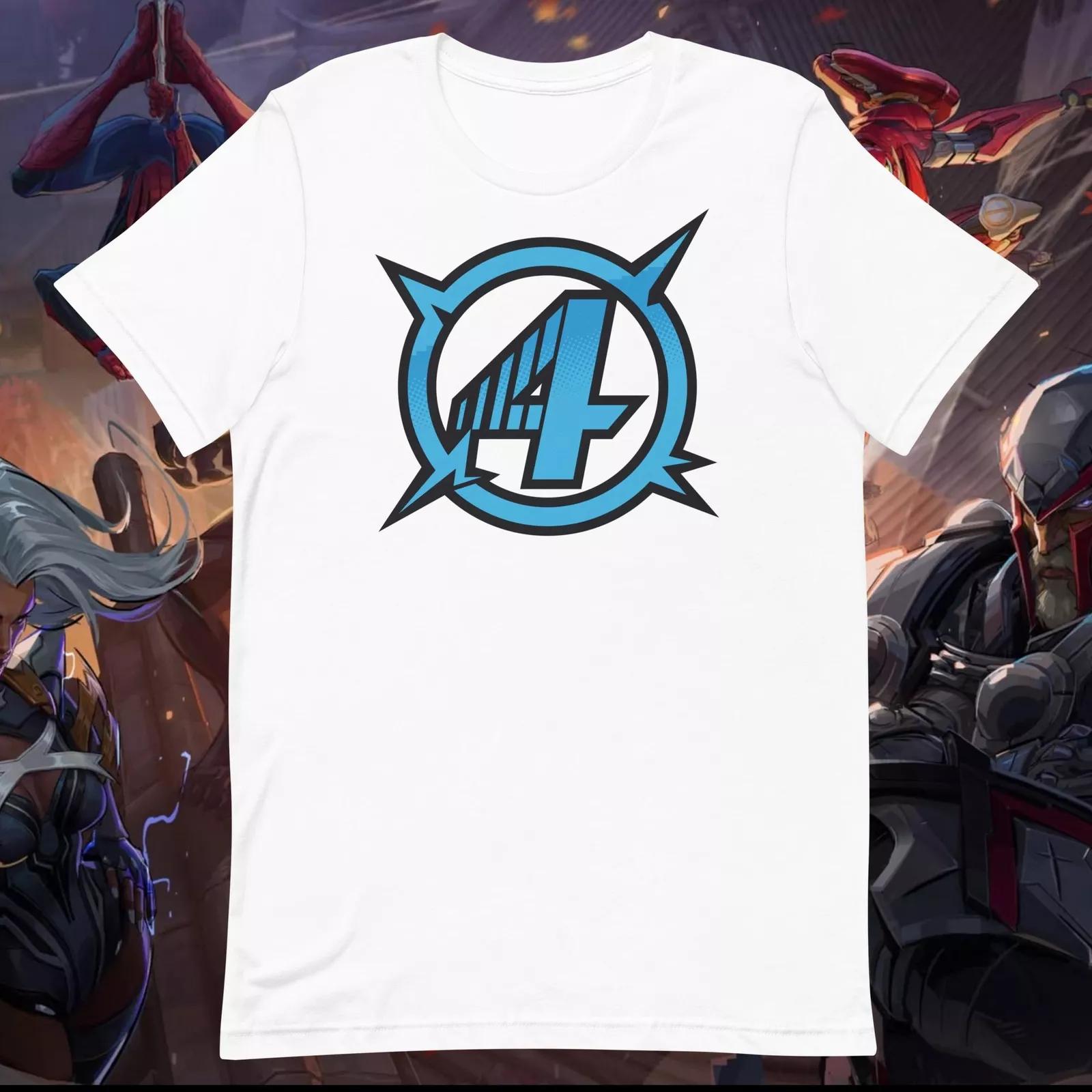 Marvel Rivals Fantastic Four Invisible Woman Shirt S