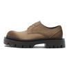 Zara Mode Minimalistisch Used-Look Wildleder Dicke Sohle Freizeitschuhe Herren Sneaker Braun 12411520-38
