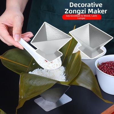 Dreieck Rechteck Zongzi Form Effizienter Reisbällchen-Hersteller Traditionelles Chinesisches Festival