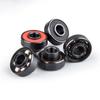 1Pc 608Rs Black And White Ceramic Ball Bearing High Speed Roller Skate Skateboard Wheel Miniature Bearings