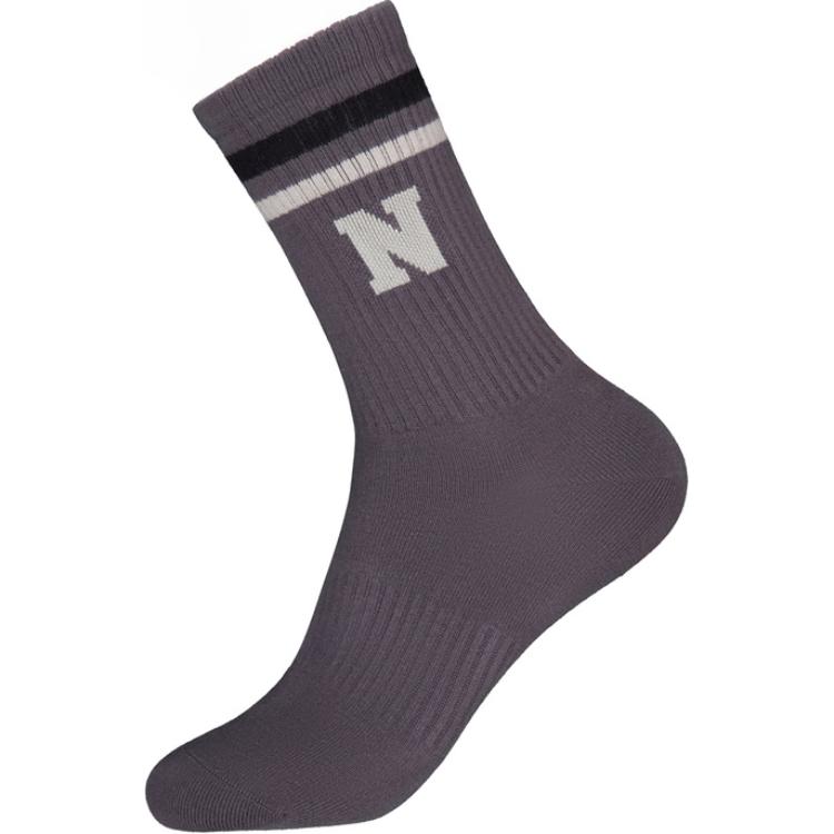 Носки New Balance с манжетой Унисекс 1 пара Черный Асфальт LAS42405-ACK L