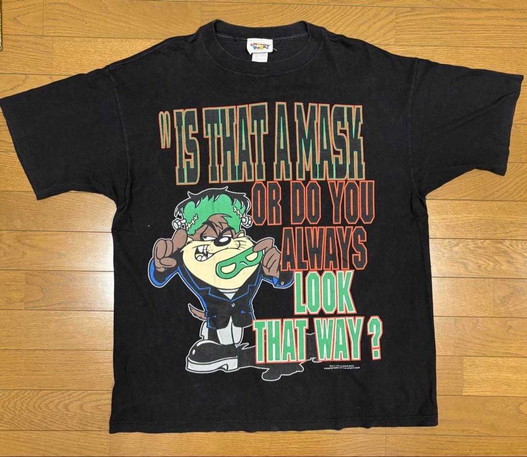 

[USED] 90s American-made Looney Tunes Tasmanian Devil Official Tag