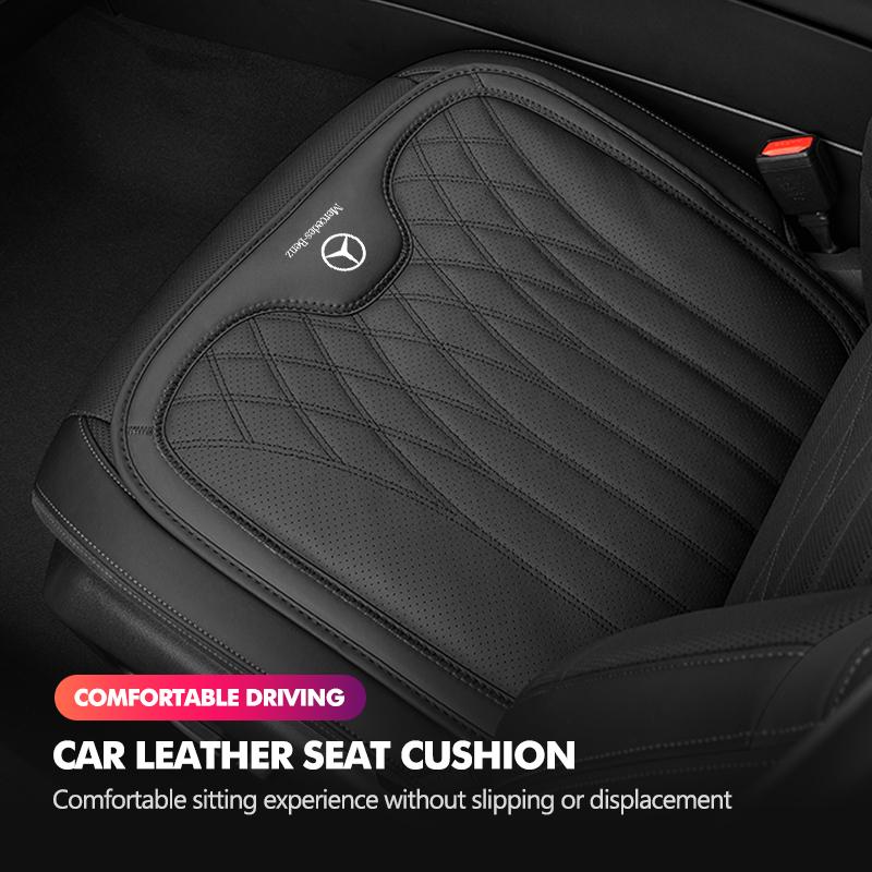 GLC GLB Autositzbezug Leder Polsterpolster Anti-Rutsch Logo Zubehör Für Mercedes Benz W211 W124 W176 W177 C180 C200 C260 C300