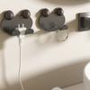 Cartoon Animals Power Plug Socket Holder Punch-free Socket Storage Rack Plug Bracket  Kitchen