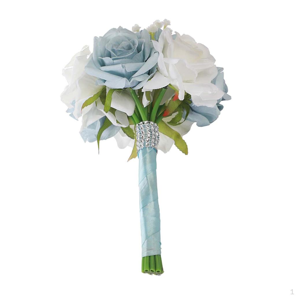 Silk Flower Bouquet for Weddings, Home Decor, And Celebrations