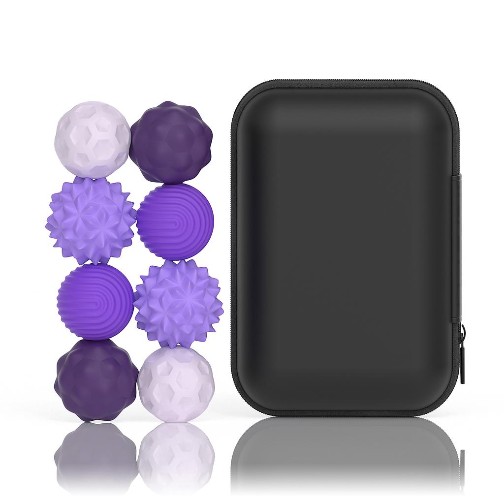 Magnetic Sensory Balls Silicone Pocket-friendly Fun Autism Calming Fidgeting Toys for Adults Kids To Relieve Stress Massage Ball