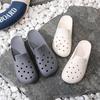 Fashion Crestar Women's Summer Sandals Outdoor Fashion Soft Bottom EVA Mules Non-slip Holes Garden Shoes Unisex Comfortable House Slides
