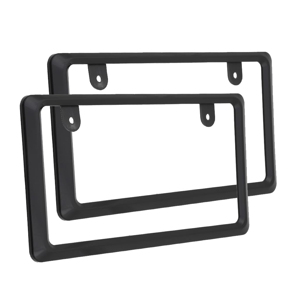 2024 Improved with New NanoSight License Plate Gloss for Kei and Standard Smaller Visibility with Yellow Edges [October Model] [Compliant Regulations]