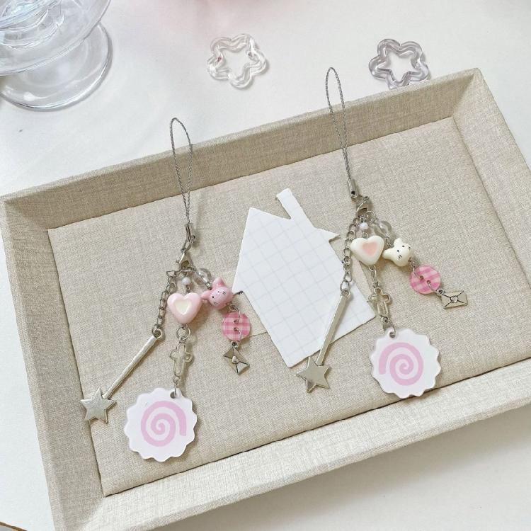 Praktyczny breloczek do telefonu rybka Modny brelok do kluczy Metaliczna tekstura Przenośny dodatek do kluczy Odpowiedni do dekoracji torby kluczy