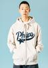 Physical Department Startail Zip-Up Hoodie_Oatmeal