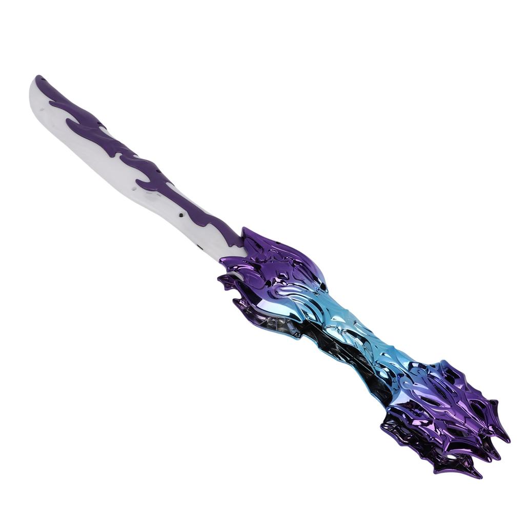 Light Up Sword Foldable Rechargble Color Changing LED Light Up Sword Toy with Sound Effect
