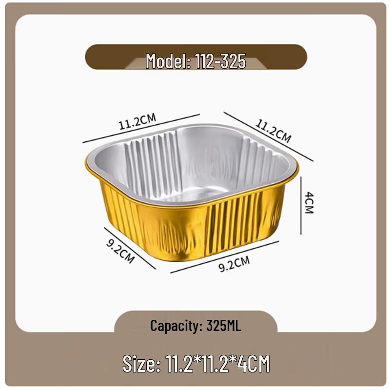 Disposable Aluminum Foil Food Containers