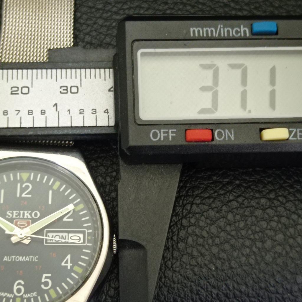 AUTOMATIC 6309A VINTAGE SEIKO 5 JAPAN MENS BLUE COLOR DIAL WATCH a701422-5 R206b-a701422