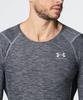 UA HeatGear Armor Compression Novelty Long Sleeve Shirt Training Steel XL Men's