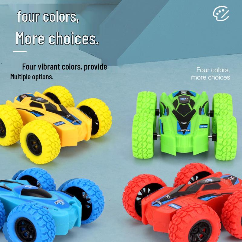 Best Seller: Double-Sided Stunt Car - Child's Drop-Resistant, Inertial Toy, 4WD Off-Road Stunt Vehicle