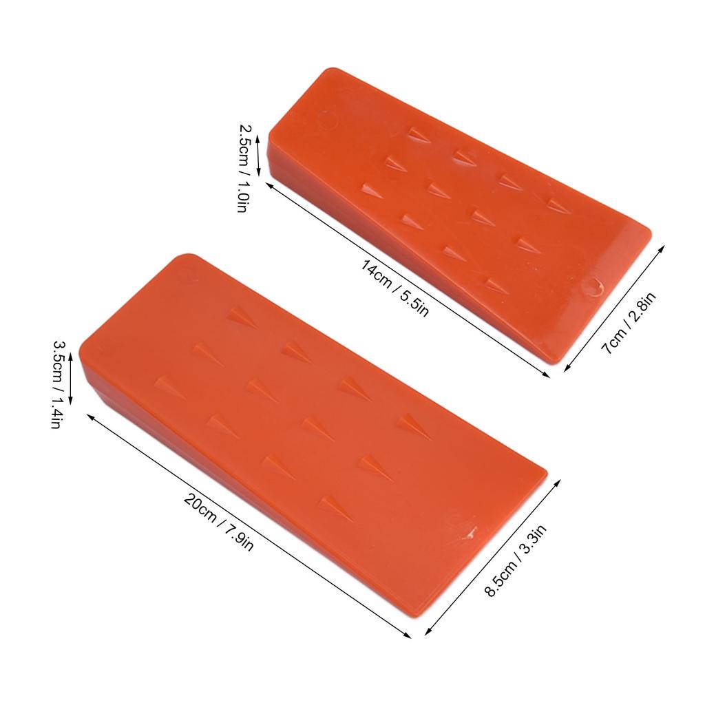 6pcs Chainsaw  s Increasing Friction Red   Plastic Tree Cutting Supplies for Woodworking