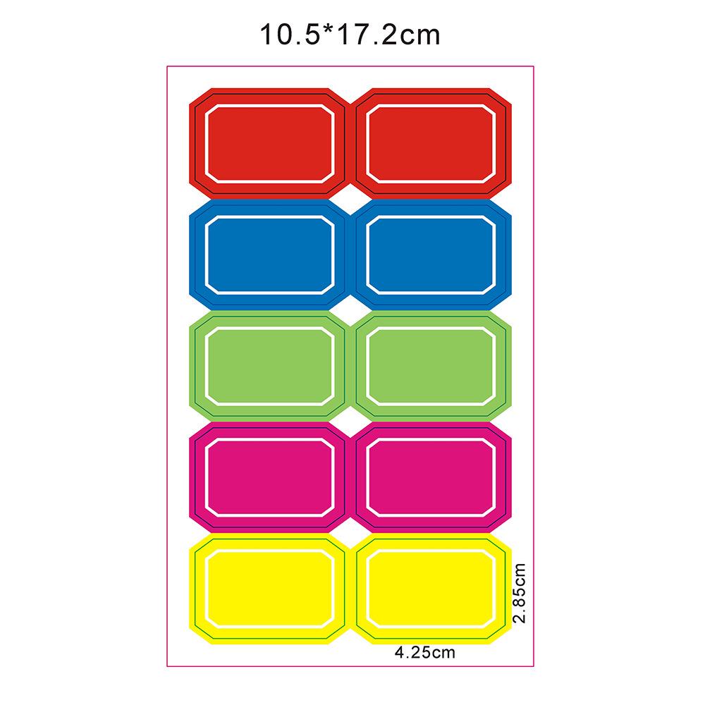 A6 Binder Refill Inserts for Cash Budgeting with Label Stickers