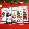 Durable Christmas Kitchen Dishcloth Towel Decorative Quick-drying Christmas Cute  Dish Cloth Hand Towel Kitchen Cleaning