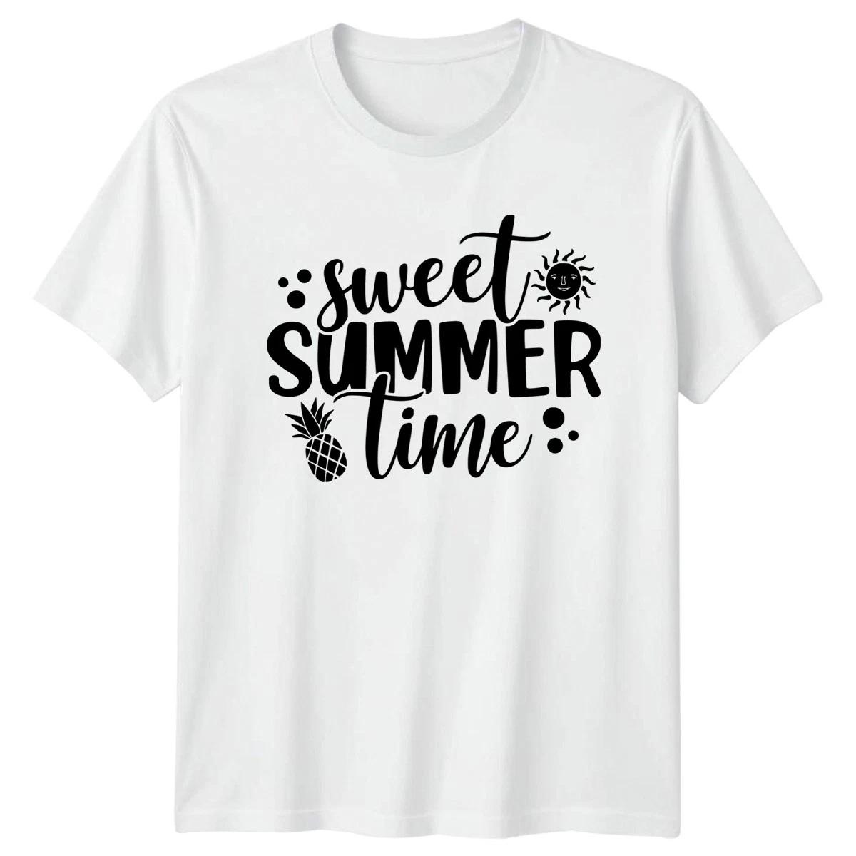 Sweet Summer Time Summer Season Unisex Graphic Tee Men Women T Shirt XXL