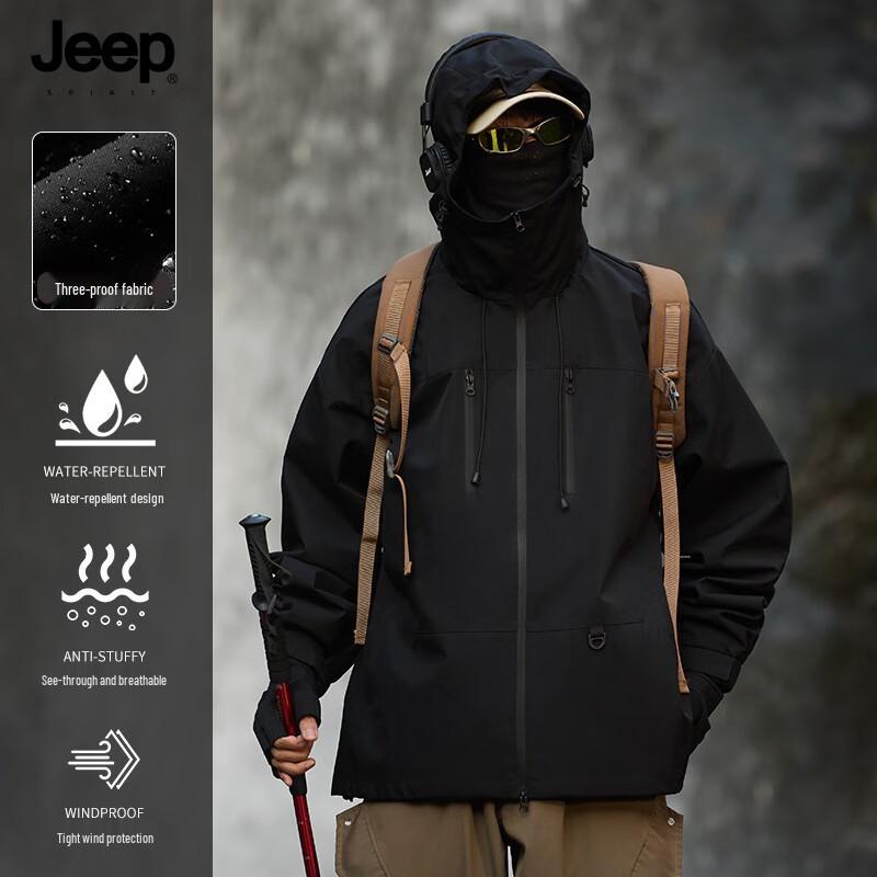JEEP SPIRIT 3-in-1 Hooded Outdoor Jacket