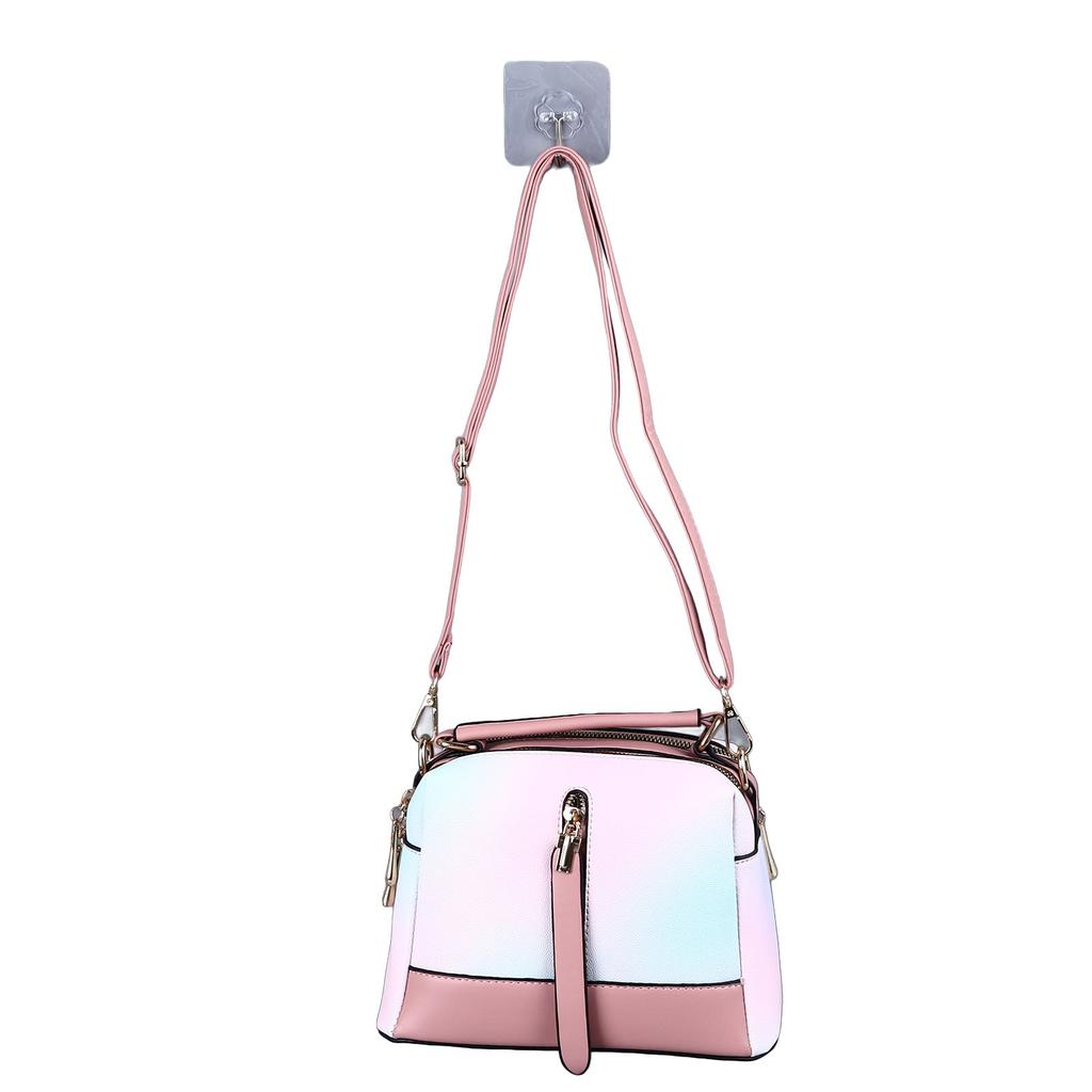 Women Shoulder Bag PU Leather Large Capacity   Strap Versatile Stylish Leather Shoulder Bag for Daily Party