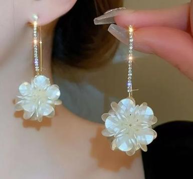 Преувеличенные Серьги-Цветы One Size