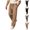 Herren Cargohose im Relaxed Fit mit mehreren Taschen, elastischem Bund mit Kordelzug und Utility-Design für Freizeitkleidung